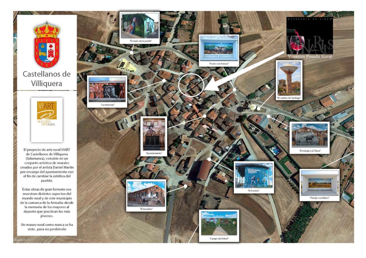 Vinarius, Posada Rural Castellanos de Villiquera Eksteriør billede